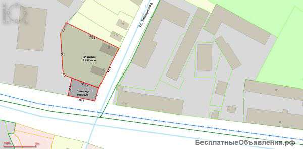 Участок под строительство