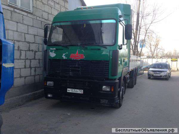 МАЗ 6312 А8(бортовой тент), МКПП, 2008г, 1250000 руб, торг