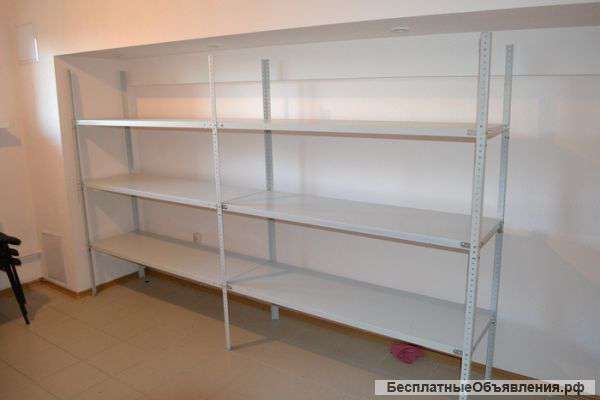 Металлические стеллажи для склада, гаража, магазина в отличном состоянии