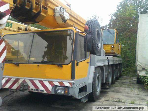 Автокран Liebherr LTM1100/1 1996 года выпуска