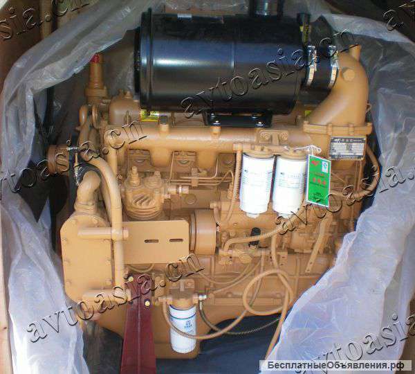 Двигатель в сборе (YC6B125-T21) на фронтальный погрузчик LW 300 в наличии