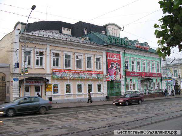 Торговые площади от 5,0 до 200,0 кв.м. в центре