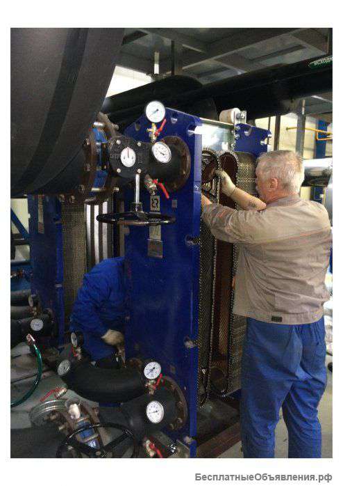 Профессиональное обслуживание теплообменников