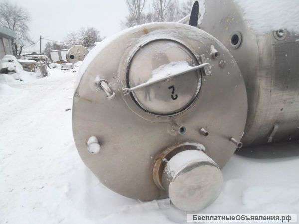 Емкость нержавеющая, объем 2 куб.м.