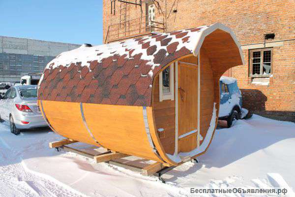 Бани-бочки из сибирского кедра