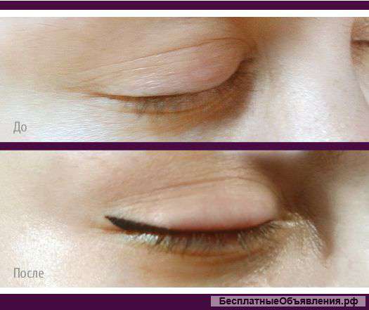 Татуаж век (перманентный макияж)