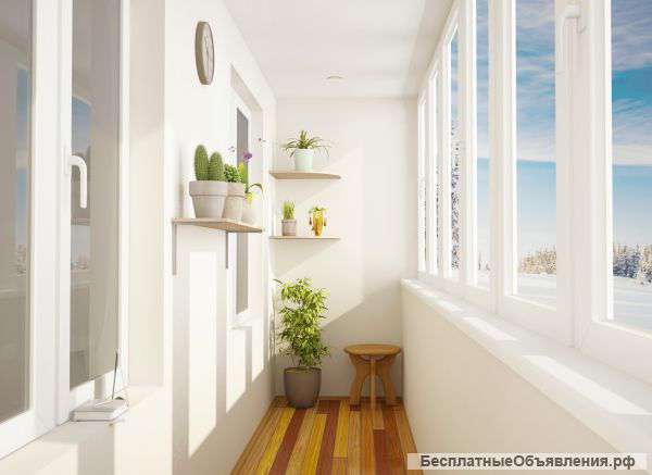 Ремонт-отделка лоджий, балконов