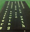 Интерьерное деревянное панно, декоративная табличка The Matrix