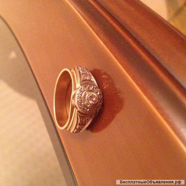 Кольцо брильянтовое