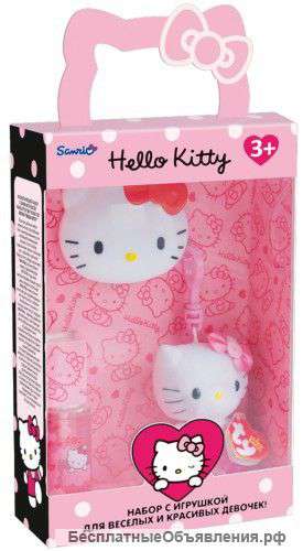 Hello Kitty набор с косметикой и игрушкой