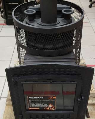 Печь для бани Искандер 3К 18 (M) Ураган, выносная топка