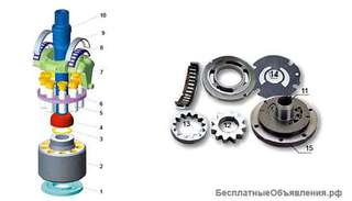 Роторная группа Rexroth A4VG40