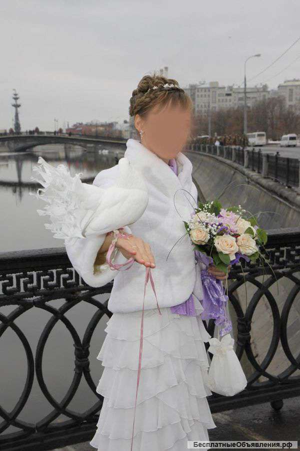Шубка свадебная