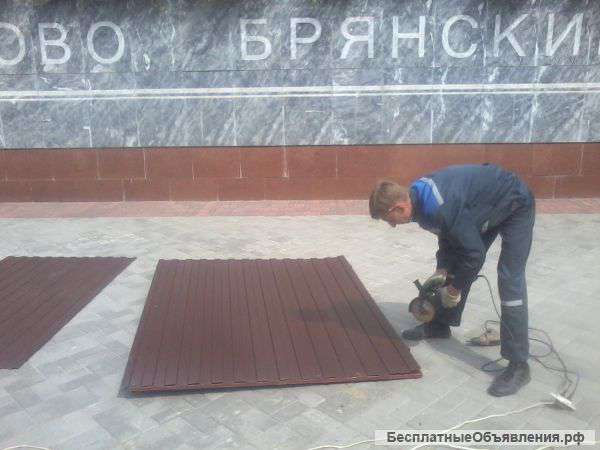 Заборы Установка