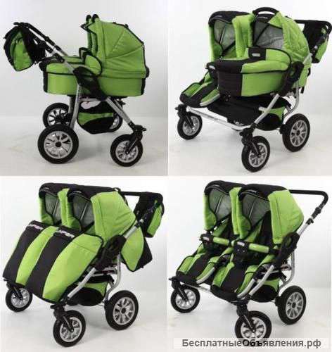 Коляску для двойни Tako Jumper Duo 2 в 1