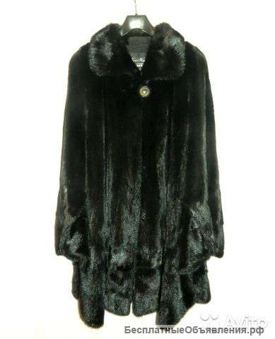 Шуба-бабочка из дикой норки