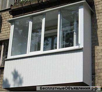 Остекление балкона в "Хрущевке" за 1 день