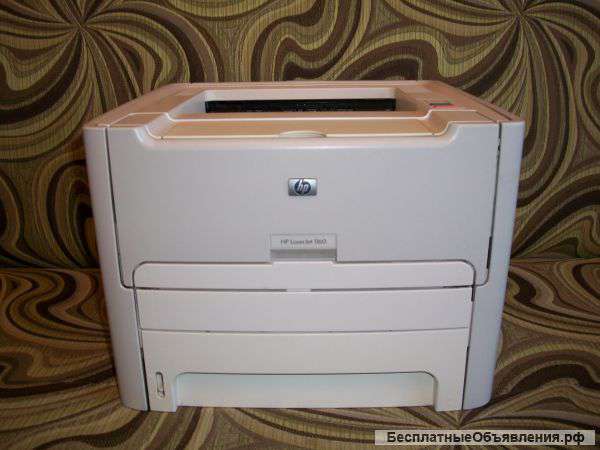 Лазерный ч-б HP LJ 1160 c новым картр. Q5949A