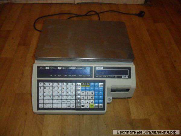 Весы с печатью этикеток