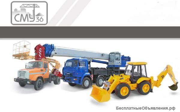 Сдаём в аренду все виды спецтехники