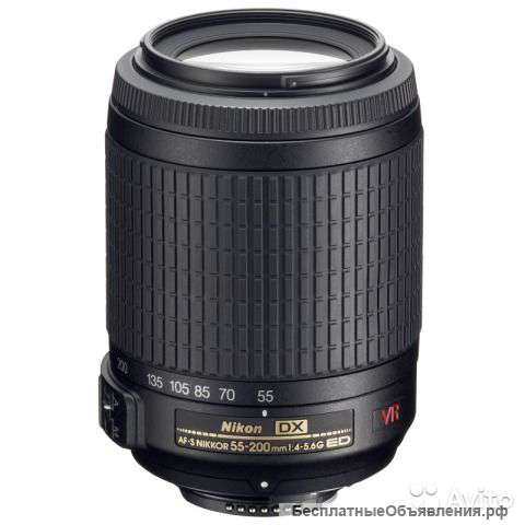 Объектив Nikon 55-200mm f/4-5.6G AF-S DX VR IF-ED