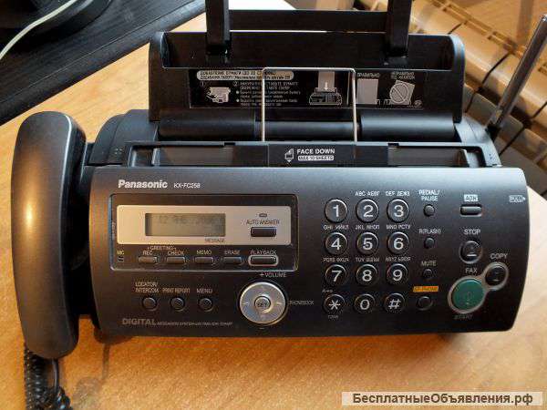 Факс "Panasonik" KX-FC258