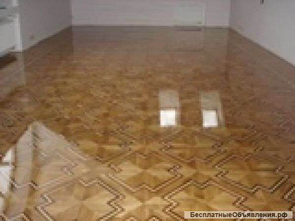 Циклевка паркета ремонт укладка