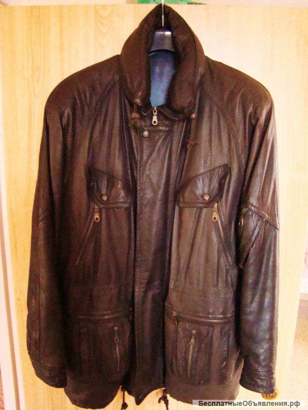 Куртка кожанная мужская