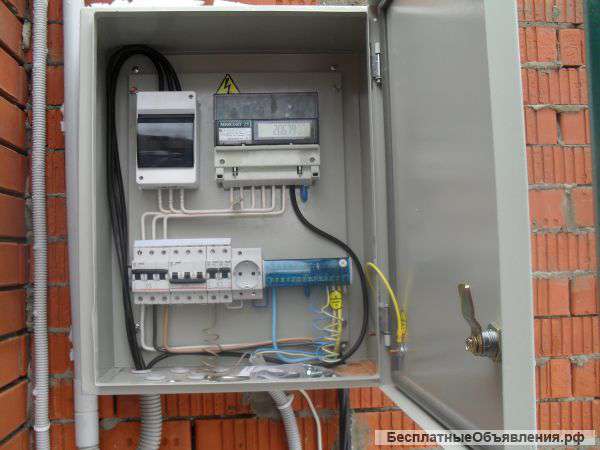 Услуги электрика, электроснабжение, электромонтажные работы