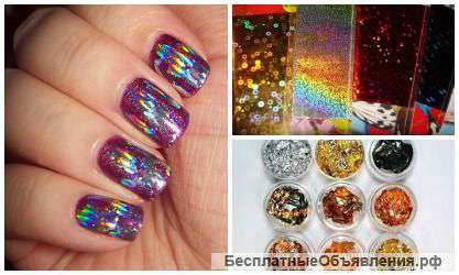 Фольга для декора ногтей