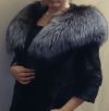 Норковую шубу поперечка новая