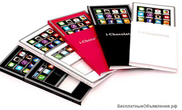 Набор шоколадных конфет в виде айпада