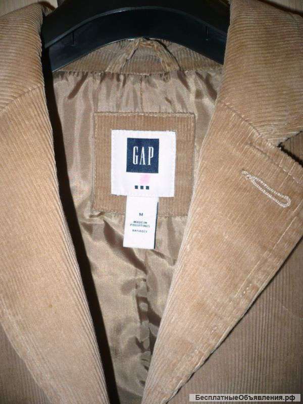Пиджак вельветовый GAP