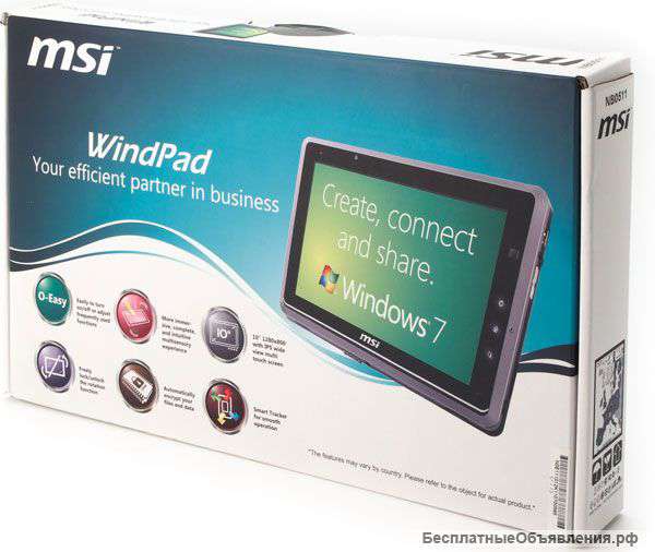 Планшет 10.1 " MSI WindPad 110W-012 2Gb DDR3 32Gb