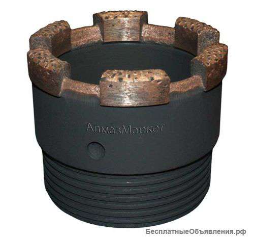 Алмазные буровые коронки 01КС, 02КС, 05КС