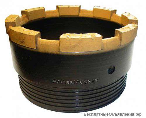 Алмазные буровые коронки 01КС, 02КС, 05КС