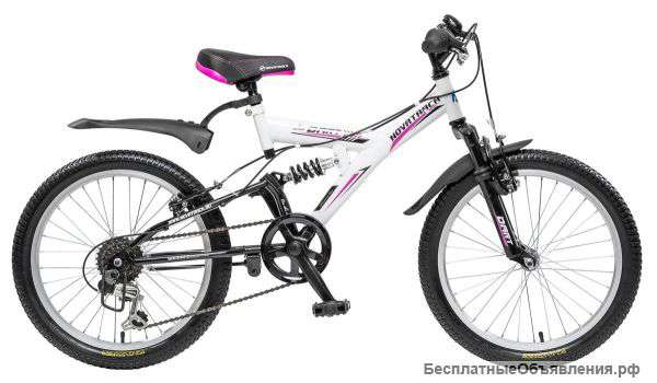 Велосипед скоростной Dart 20 белый, Novatrack Х52459