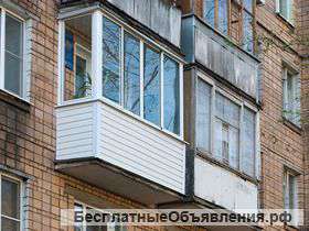 Выполним остекление хрущевки. Качественно