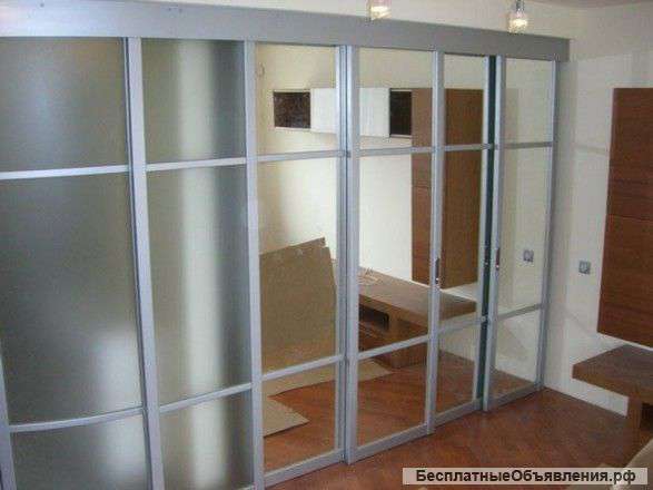 Установим межкомнатные перегородки недорого