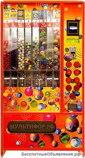 Торговые автоматы <Мультифор> - для стабильной прибыли