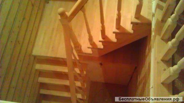 Лестницы из дерева по индивидуальным размерам