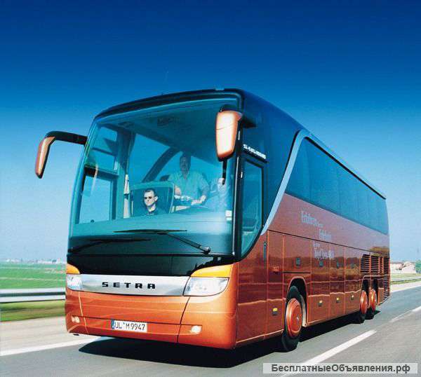 Заказ автобусов и микроавтобусов
