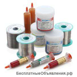 Припои, флюсы, паяльные пасты