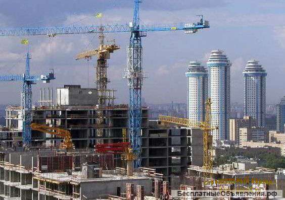 Разнорабочие на строительные объекты