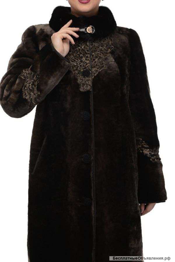 Новую мутоновую шубу 48 раз