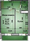 1 комнатная квартира