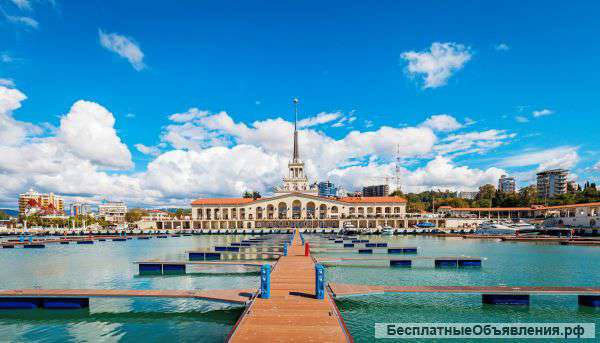В олимпийском городе Сочи ,где круглый год лета