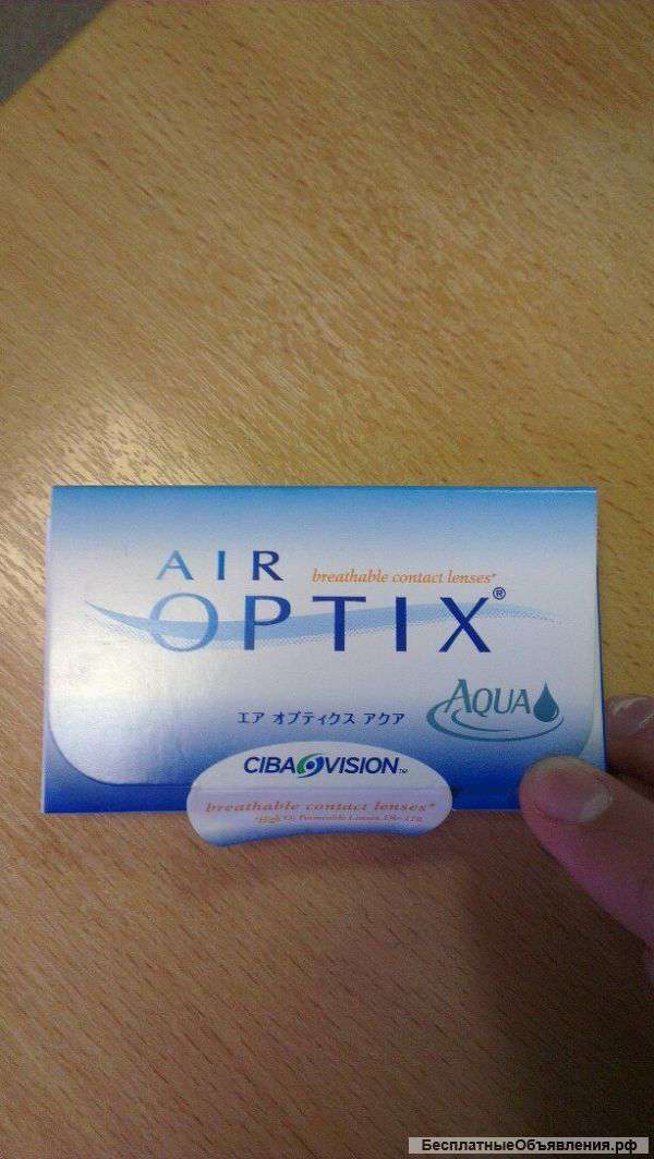 Контактные линзы AIR OPTIX. Новые