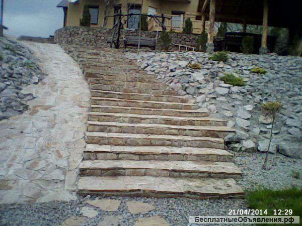 Строительство водопадов.каминов.мангалов.