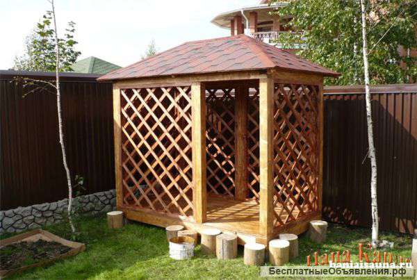 Дровник для дачи недорого